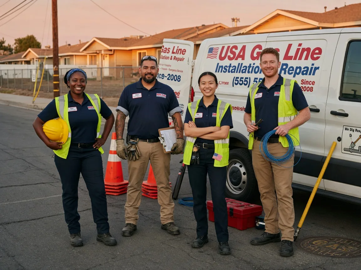 Gas Line Installation company in Plattenville, LA